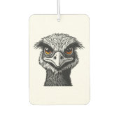 Emu bird head autolufterfrischer (Vorderseite)