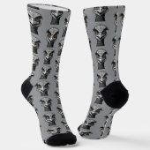Emu bird head socken (Gewinkelt)
