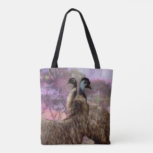 Emu Courtship, Tasche (Rückseite)