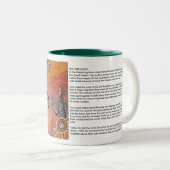 Emu Dreaming mit Dreamtime Story Tasse (VorderseiteRechts)