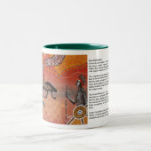 Emu Dreaming mit Dreamtime Story Tasse (Mittel)