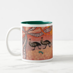 Emu Dreaming mit Dreamtime Story Tasse