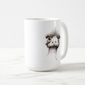 Emu durch Inkspot Kaffeetasse (VorderseiteRechts)