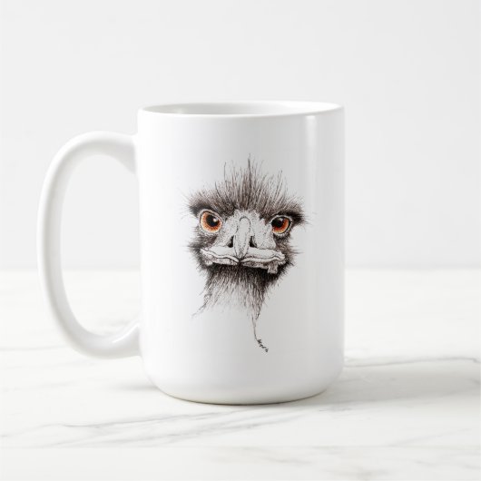 Emu durch Inkspot Kaffeetasse (Links)
