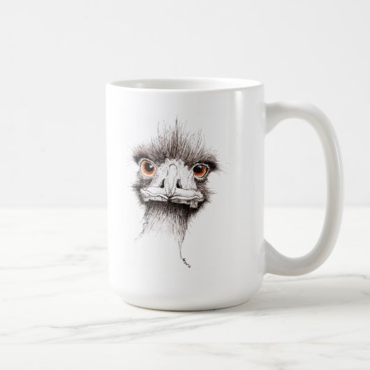 Emu durch Inkspot Kaffeetasse (Rechts)