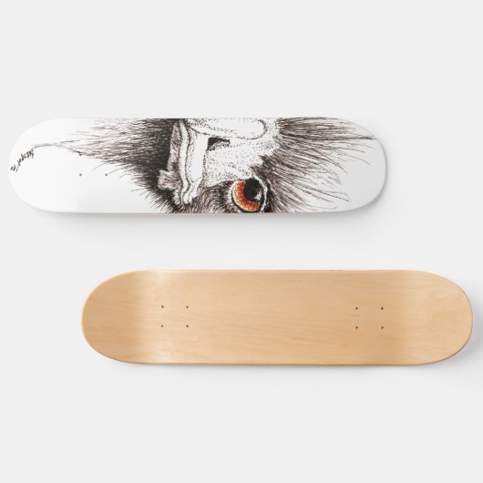 Emu durch Inkspot Skateboard (Horizontal)