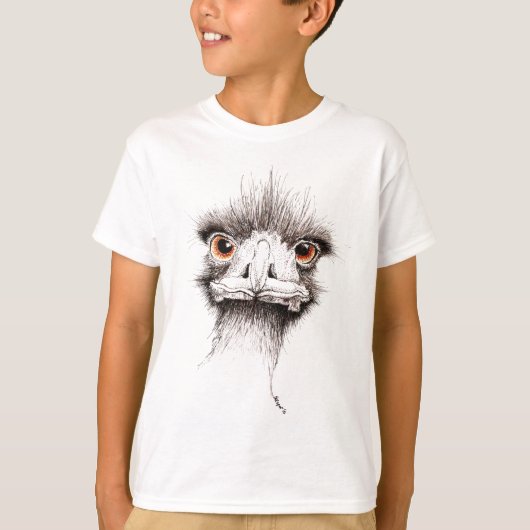 Emu durch Inkspot T-Shirt (Vorderseite)