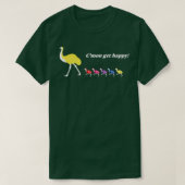 Emu Get Happy T-Shirt (Design vorne)