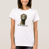 Emu Happy Face T-Shirt (Vorderseite)