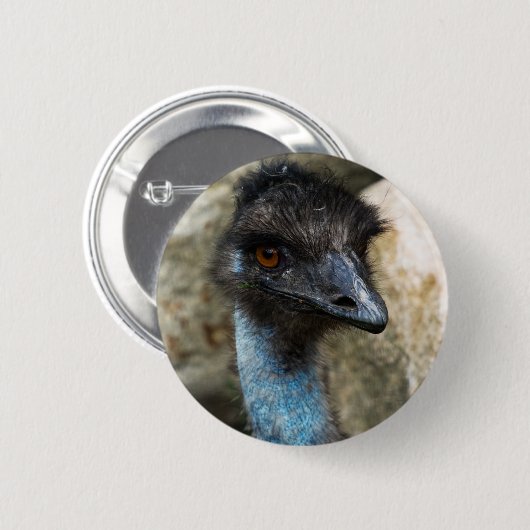 Emu-Hauptknopf Button (Vorne & Hinten)