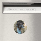 Emu Head Magnet (In Situ (Geschirrspüler))