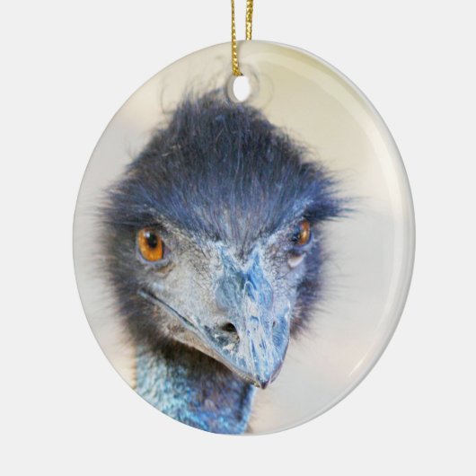 Emu Keramik Ornament (Links)