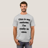 Emu-Kostüm T-Shirt (Vorne ganz)