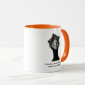 Emu: Lustig, Spaß: Zu viele Kaffee: Kunst Tasse (VorderseiteRechts)