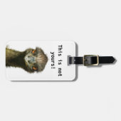 Emu nicht Ihr Schablone Gepäckanhänger (Vorderseite horizontal)