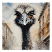 Emu no 2 Glossy Poster (Vorderseite)