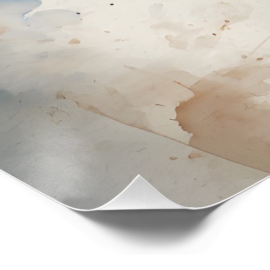 Emu no 3 Glossy Poster (Ecke)