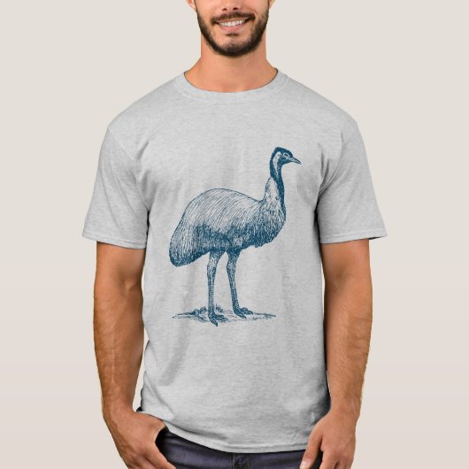 Emu - Ocean Blue T-Shirt (Vorderseite)