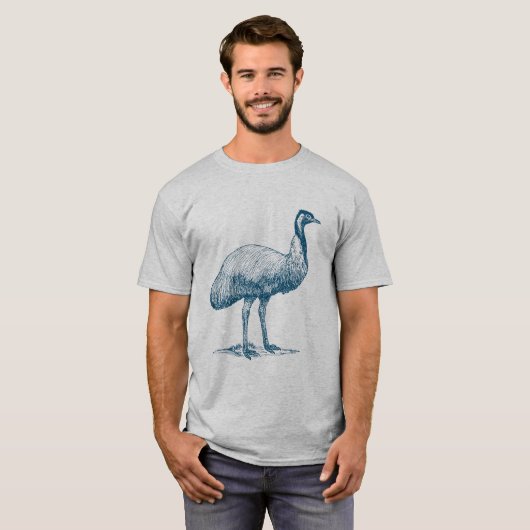 Emu - Ocean Blue T-Shirt (Vorne ganz)