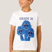 Emu Ostrich Bird Third Grade Squad T-Shirt (Vorderseite)