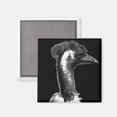 Emu-Profil Magnet (Vorderseite/Rückseite)