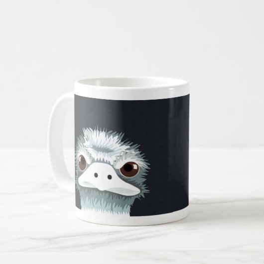 Emu Tasse (Vorderseite Links)