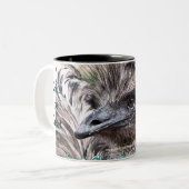 Emu Tasse-fertigen besonders an Zweifarbige Tasse (Vorderseite Links)