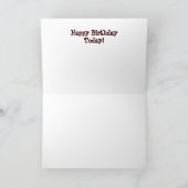 Emu-Traumkarte Karte (Innenseite)