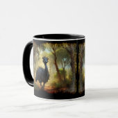 Emu und Australischer Outback Forest Tasse (Vorderseite Links)