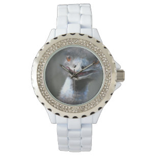 Emu-Vogel Armbanduhr