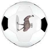 Emu Vogel Cartoon Fußball (Gedreht)