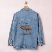 Emu Vogel Cartoon Jeansjacke (Hangar)