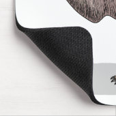 Emu Vogel Cartoon Mousepad (Ecke)