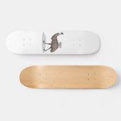 Emu Vogel Cartoon Skateboard (Horizontal)