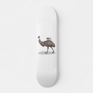 Emu Vogel Cartoon Skateboard