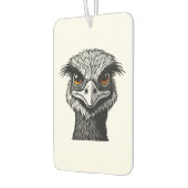 Emu-Vogelkopf Autolufterfrischer (Links)