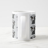Emu-Vogelkopf Jumbo-Tasse (Rückseite)