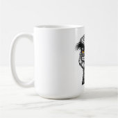 Emu-Vogelkopf Kaffeetasse (Links)