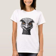 Emu-Vogelkopf