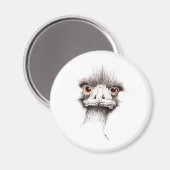 Emu von Inkspot Magnet (Vorderseite/Rückseite)