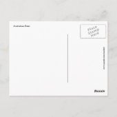 Emu-Wild Postkarte (Rückseite)