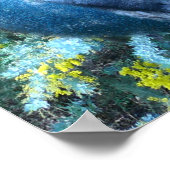 Emu Wildlife Poster (Ecke)