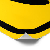 Emu Xing Sign Poster (Ecke)