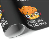 Emuff mit schlechten Punnen Nahrungsschleife pun d Geschenkpapier (Rolleneckpunkt)