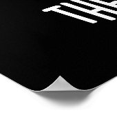 Emuff mit schlechten Punnen Nahrungsschleife pun d Poster (Ecke)