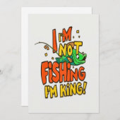 Emulieren Sie Ihren inneren Fischkönig Einladung (Vorne/Hinten)