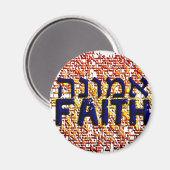 Emunah Magnet (Vorderseite/Rückseite)