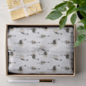 Emus Bird Lovers Gemustert Seidenpapier (Geschenk)