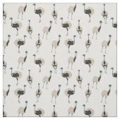 Emus Bird Lovers Gemustert Stoff (Muster)