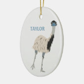 Emus Bird Lovers Personalisiert Keramik Ornament (Links)